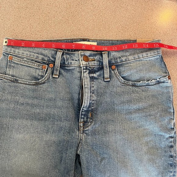 Madewell Tomboy Straight Jeans NWT - Picture 10 of 11